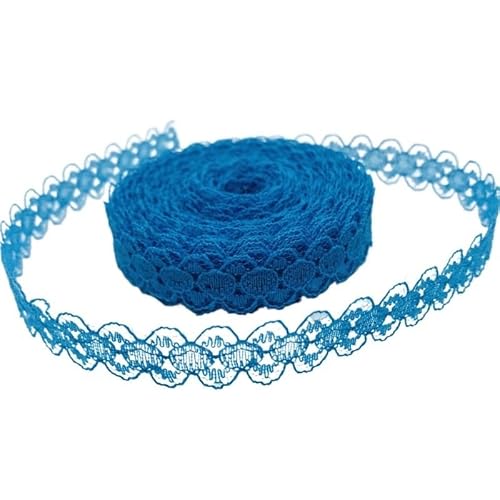 Spitzenband 10yards/Lot 15mm Spitze Band Bilateralen Kunsthandwerk Gestickte Net Stoff Trim for Nähen Rock zubehör(16) von JIASHUNHE