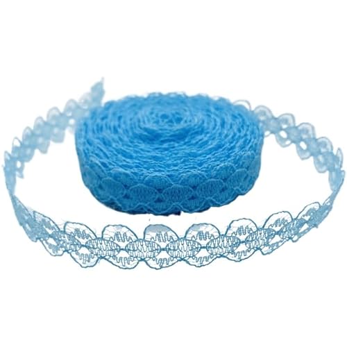 Spitzenband 10yards/Lot 15mm Spitze Band Bilateralen Kunsthandwerk Gestickte Net Stoff Trim for Nähen Rock zubehör(18) von JIASHUNHE