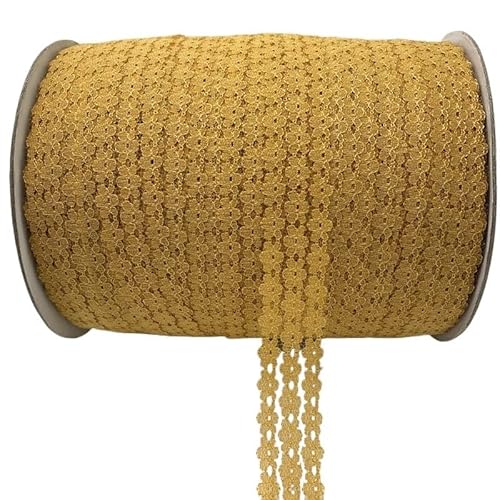 Spitzenband 5yards/Lot 25MM Spitze Band Handwerk Gestickte Net Stoff Trim for Nähen rock Zubehör(13) von JIASHUNHE