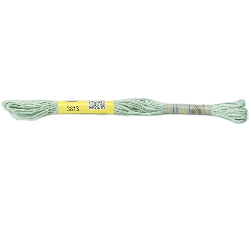 Stickgarn 12 Stränge 8 Meter Sticktwist aus merzerisierter Baumwolle, Kreuzstichgarn, 26 Farben erhältlich(3813) von JIASHUNHE