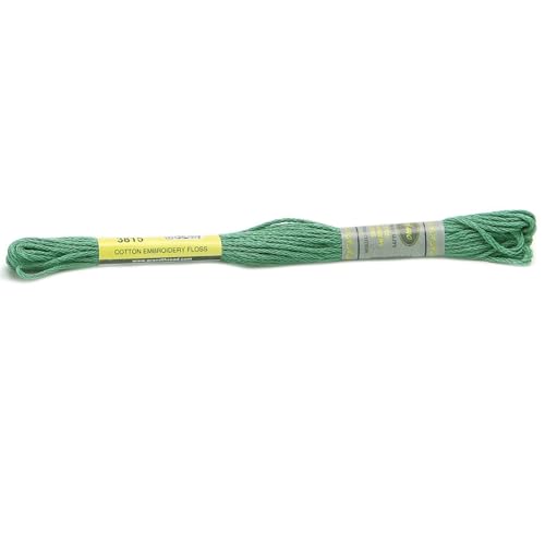 Stickgarn 12 Stränge 8 Meter Sticktwist aus merzerisierter Baumwolle, Kreuzstichgarn, 26 Farben erhältlich(3815) von JIASHUNHE
