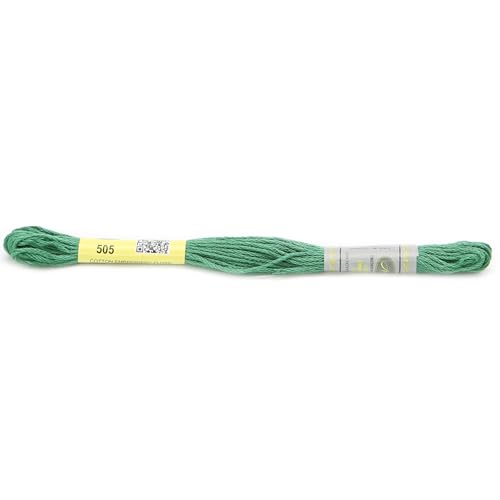 Stickgarn 12 Stränge 8 Meter Sticktwist aus merzerisierter Baumwolle, Kreuzstichgarn, 26 Farben erhältlich(505) von JIASHUNHE