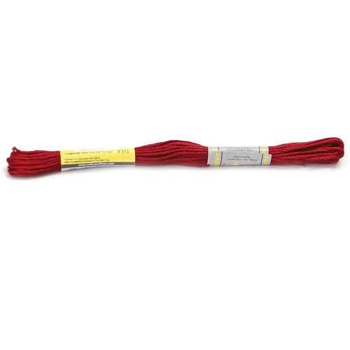 Stickgarn Diagrammspalte, 12 Stränge, 8 Meter, Sticktwist aus merzerisierter ägyptischer Baumwolle, Kreuzstichgarn, 23 Farben erhältlich(815) von JIASHUNHE