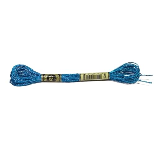 Stickgarn Kreuzstich-Garn, Metallic-Stickgarn, Zahnseide, Nähen, Stränge, Basteln, verschiedene Farbverläufe, 8 Meter, 12(KR1060L) von JIASHUNHE