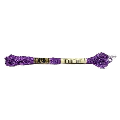 Stickgarn Kreuzstich-Garn, Metallic-Stickgarn, Zahnseide, Nähen, Stränge, Basteln, verschiedene Farbverläufe, 8 Meter, 12(KR1060Z) von JIASHUNHE
