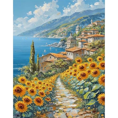 JICFDAO DIY Diamond Painting Landschaft Meer 40x50cm Diamant Malerei Bilder Sonnenblumen Diamond Painting Haus am See Diamant Malerei Bilder Erwachsene Berge als Haus Wanddeko Groß xxl für Zuhause JICFDAO DIY Diamond Painting Landschaft Meer 40x50cm Diamant Malerei Bilder Sonnenblumen Diamond Painting Haus am See Diamant Malerei Bilder Erwachsene Berge als Haus Wanddeko Groß xxl für Zuhause von JICFDAO