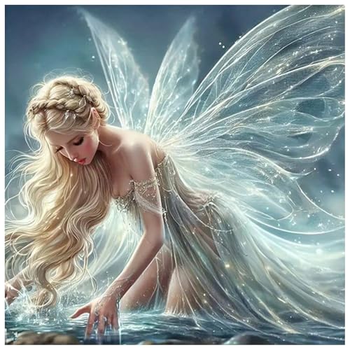 JICFDAO Diamond Painting Elfen 40x40cm Diamond Painting Fee Malen nach Zahlen Meer Diamant Malerei Bilder Engel Stickbilder Erwachsene Anfänger DIY Bilder Kunsthandwerk für Zuhause Wand Dekor JICFDAO Diamond Painting Elfen 40x40cm Diamond Painting Fee Malen nach Zahlen Meer Diamant Malerei Bilder Engel Stickbilder Erwachsene Anfänger DIY Bilder Kunsthandwerk für Zuhause Wand Dekor von JICFDAO