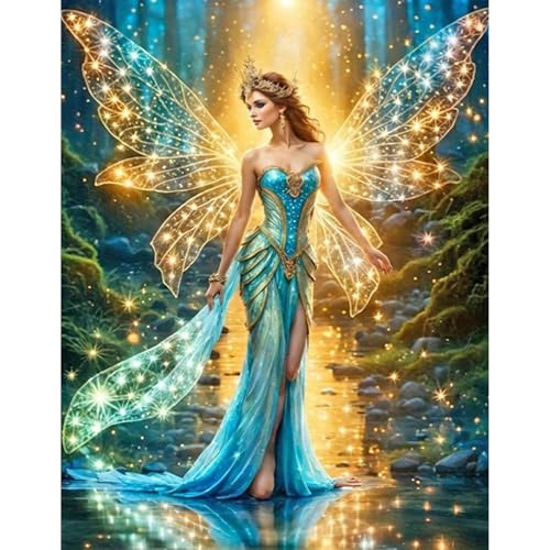 JICFDAO Runde Steine Diamond Painting Fee 40x50cm Diamond Painting Glitzer DIY Diamant Malerei Bilder Engel Malen nach Zahlen Groß xxl Stickbilder Elfen Bastelset Erwachsene Frauen als Haus Wanddeko JICFDAO Runde Steine Diamond Painting Fee 40x50cm Diamond Painting Glitzer DIY Diamant Malerei Bilder Engel Malen nach Zahlen Groß xxl Stickbilder Elfen Bastelset Erwachsene Frauen als Haus Wanddeko von JICFDAO