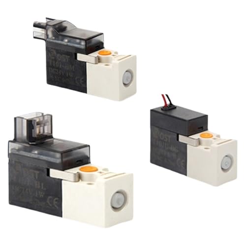 Typ Hochfrequenz 10mm Mikro-Magnetventil 2-Positionen 2-Wege Elektromagnetventil Strickmaschine Strumpfmaschine(2-2 DC6V N.C.,Model M) von JIDKEINNH