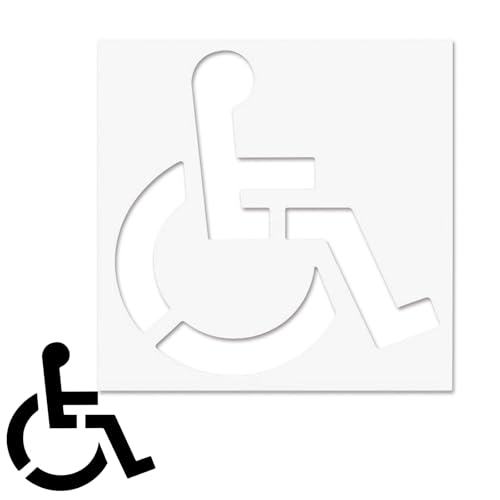 JIEBWCHA Parkplatzschablonen Zum Bemalen | Asphalt Schablone | Wetterfeste Hochsichtbarkeit Markierung Für Behindertenparkplätze Nach Feuerwehrzufahrt JIEBWCHA Parkplatzschablonen Zum Bemalen | Asphalt Schablone | Wetterfeste Hochsichtbarkeit Markierung Für Behindertenparkplätze Nach Feuerwehrzufahrt von JIEBWCHA