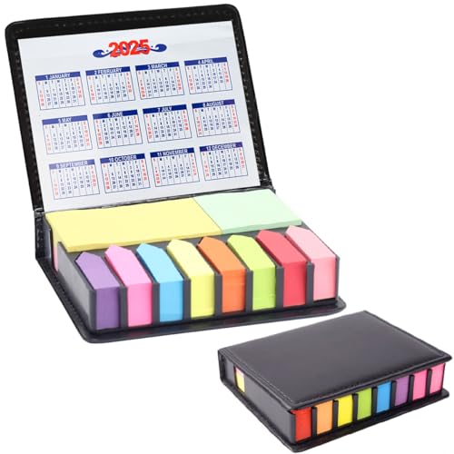 Haftnotizen Set, 12 Farben Megapack, 2000 Stück Bunte Klebezettel klein, Markierung Buch Notizzettel,2 Formaten Haftmarker schmal Haftstreifen Papier pastell, Page Marker Sticky Notes Set von JIEYAN