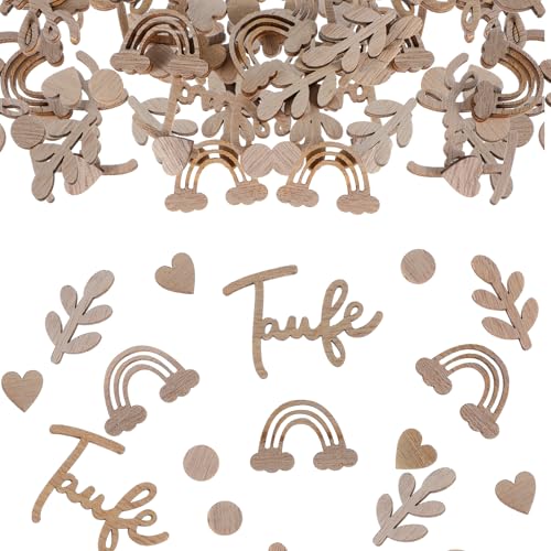 JIEYAO 120Stück Holz Konfetti Taufe,Holz Konfetti Tischdeko Kommunion Deko Streudeko Erstkommunion Deko Taufe Mädchen Junge Boho Herz Regenbogen Holz Konfetti für Konfirmation Babyshowerparty Taufdeko JIEYAO 120Stück Holz Konfetti Taufe,Holz Konfetti Tischdeko Kommunion Deko Streudeko Erstkommunion Deko Taufe Mädchen Junge Boho Herz Regenbogen Holz Konfetti für Konfirmation Babyshowerparty Taufdeko von JIEYAO