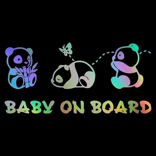 JIFENLI 18Cm Panda Cartoon Hinten Baby An Bord Warnung Aufkleber Auto Zubehör Dekoration Aufkleber Produkte Niedlich, Aufkleber Stilvoll, JIFENLI 18Cm Panda Cartoon Hinten Baby An Bord Warnung Aufkleber Auto Zubehör Dekoration Aufkleber Produkte Niedlich, Aufkleber Stilvoll, von JIFENLI