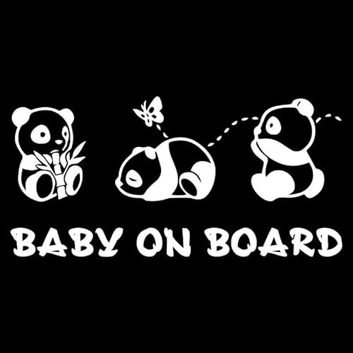 JIFENLI 18Cm Panda Cartoon Hinten Baby An Bord Warnung Aufkleber Auto Zubehör Dekoration Aufkleber Produkte Niedlich, Aufkleber Stilvoll, JIFENLI 18Cm Panda Cartoon Hinten Baby An Bord Warnung Aufkleber Auto Zubehör Dekoration Aufkleber Produkte Niedlich, Aufkleber Stilvoll, von JIFENLI