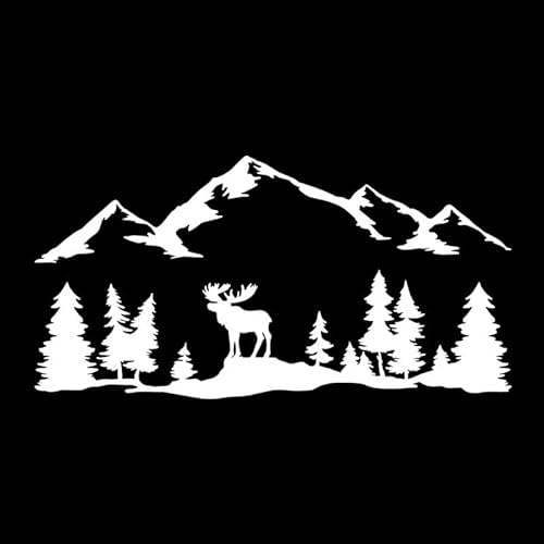 JIFENLI Auto Aufkleber Camping Offroad Baum Hirsch Wald Produkte Niedlich, Auto Aufkleber Zubehör Aufkleber Persönlichkeit, Stilvoll, Pvc Körper JIFENLI Auto Aufkleber Camping Offroad Baum Hirsch Wald Produkte Niedlich, Auto Aufkleber Zubehör Aufkleber Persönlichkeit, Stilvoll, Pvc Körper von JIFENLI