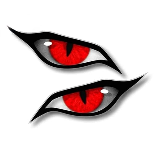 JIFENLI Auto Aufkleber Für Böse Gelb Augen Rv Motorrad Okklusion Kratzer Wasserdichte Windschutzscheibe Van Anime Aufkleber Vinyl Sticker Produkte JIFENLI Auto Aufkleber Für Böse Gelb Augen Rv Motorrad Okklusion Kratzer Wasserdichte Windschutzscheibe Van Anime Aufkleber Vinyl Sticker Produkte von JIFENLI