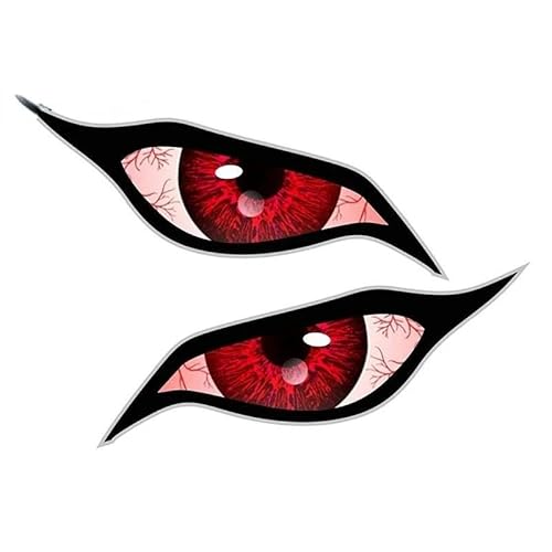 JIFENLI Auto Aufkleber Für Böse Gelb Augen Rv Motorrad Okklusion Kratzer Wasserdichte Windschutzscheibe Van Anime Aufkleber Vinyl Sticker Produkte JIFENLI Auto Aufkleber Für Böse Gelb Augen Rv Motorrad Okklusion Kratzer Wasserdichte Windschutzscheibe Van Anime Aufkleber Vinyl Sticker Produkte von JIFENLI