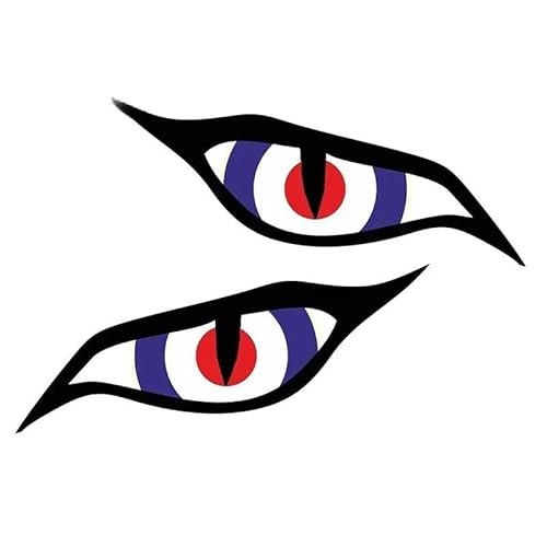 JIFENLI Auto Aufkleber Für Böse Gelb Augen Rv Motorrad Okklusion Kratzer Wasserdichte Windschutzscheibe Van Anime Aufkleber Vinyl Sticker Produkte JIFENLI Auto Aufkleber Für Böse Gelb Augen Rv Motorrad Okklusion Kratzer Wasserdichte Windschutzscheibe Van Anime Aufkleber Vinyl Sticker Produkte von JIFENLI