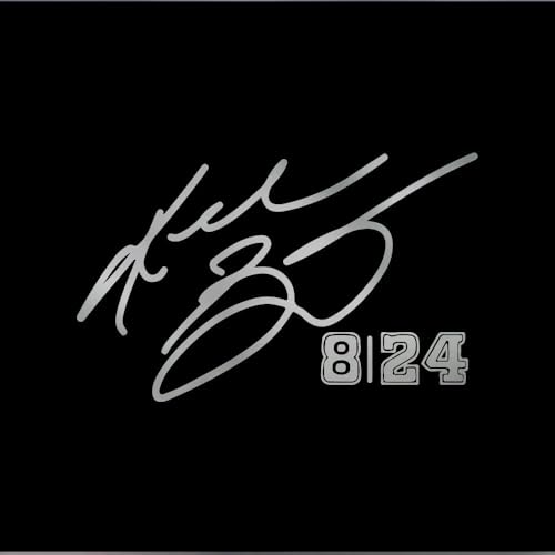 JIFENLI Car Stickers Kobe Signature 8 And 24 Sticker Accessories Pvc Cute, Decals Exterior Parts Products Personality, Vehicle Supplies JIFENLI Car Stickers Kobe Signature 8 And 24 Sticker Accessories Pvc Cute, Decals Exterior Parts Products Personality, Vehicle Supplies von JIFENLI