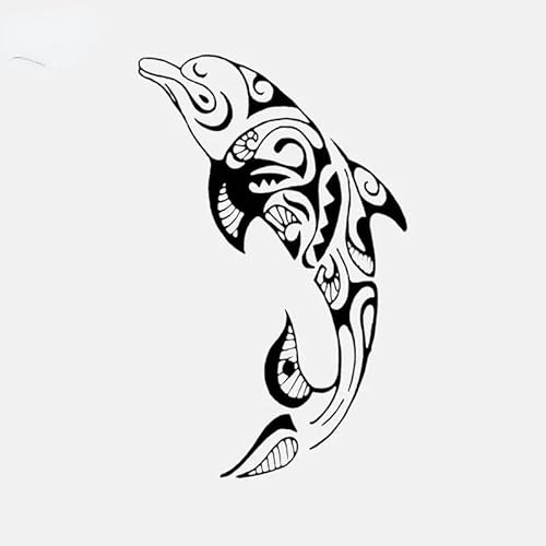 JIFENLI Car Stickers Sticker Tribal Dolphin Wildlife Pattern Products Sunscreen And Waterproof Caravan Accessories Cute, Decoration Pvc JIFENLI Car Stickers Sticker Tribal Dolphin Wildlife Pattern Products Sunscreen And Waterproof Caravan Accessories Cute, Decoration Pvc von JIFENLI