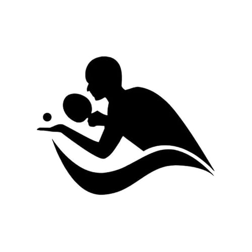 JIFENLI Exterieur/Schutz Lustige Aufkleber Interessantes Tischtennis Dekor Auto Aufkleber Vinyl Zubehör Sport Spiel Silhouette JIFENLI Exterieur/Schutz Lustige Aufkleber Interessantes Tischtennis Dekor Auto Aufkleber Vinyl Zubehör Sport Spiel Silhouette von JIFENLI