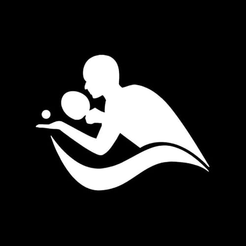 JIFENLI Exterieur/Schutz Lustige Aufkleber Interessantes Tischtennis Dekor Auto Aufkleber Vinyl Zubehör Sport Spiel Silhouette JIFENLI Exterieur/Schutz Lustige Aufkleber Interessantes Tischtennis Dekor Auto Aufkleber Vinyl Zubehör Sport Spiel Silhouette von JIFENLI