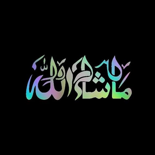 JIFENLI Mashallah Islamische Kunst Dekorative Aufkleber Aufkleber Für Autoprodukte Sonnencreme Und Wasserdichte Abdeckung Kratzer Zubehör Aufkleber JIFENLI Mashallah Islamische Kunst Dekorative Aufkleber Aufkleber Für Autoprodukte Sonnencreme Und Wasserdichte Abdeckung Kratzer Zubehör Aufkleber von JIFENLI