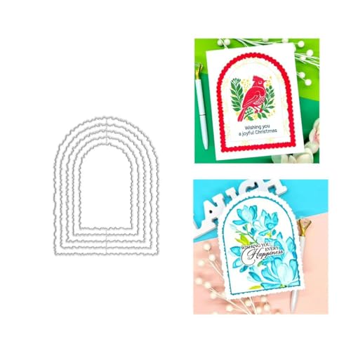 JIHFOHHA Bogen Grundlegend Rahmen Stanzschablonen Geburtstag Weihnachten Stanzen für DIY ScrapBooking Album Dekorative Papier Handwerk und Karten Herstellung JIHFOHHA Bogen Grundlegend Rahmen Stanzschablonen Geburtstag Weihnachten Stanzen für DIY ScrapBooking Album Dekorative Papier Handwerk und Karten Herstellung von JIHFOHHA