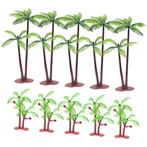 10 Stück kleine grüne Kunststoffpalmen Palmen Palmblatt Kuchen Topper Kokosnussbaum Cupcake Topper Miniatur-Baummodelle Figuren Modellbau Landschaft Miniaturen Strand Thema Geburtstag Kuchen 10 Stück kleine grüne Kunststoffpalmen Palmen Palmblatt Kuchen Topper Kokosnussbaum Cupcake Topper Miniatur-Baummodelle Figuren Modellbau Landschaft Miniaturen Strand Thema Geburtstag Kuchen von JIHUOO