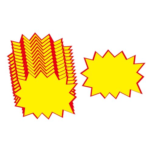 100 Stück leere Stern-Verkaufsschilder, Preisschilder, Etiketten, Preisanzeige, Papierschilder, Einzelhandelsgeschäft, Verkaufsschilder, Etiketten, Hofverkaufspreisschilder, klein, 100 Stück 100 Stück leere Stern-Verkaufsschilder, Preisschilder, Etiketten, Preisanzeige, Papierschilder, Einzelhandelsgeschäft, Verkaufsschilder, Etiketten, Hofverkaufspreisschilder, klein, 100 Stück von JIHUOO