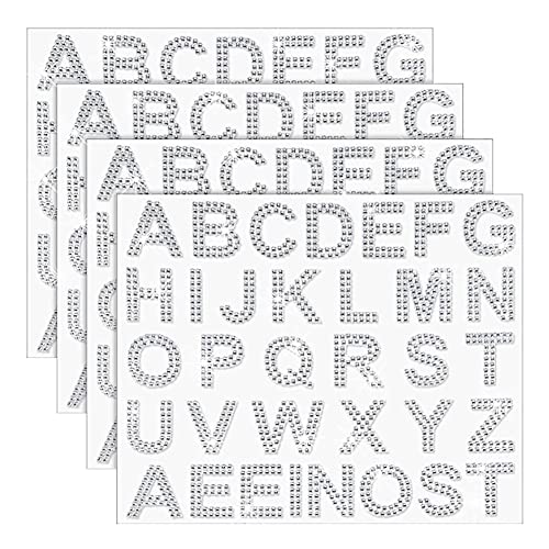 JIHUOO 136 Stück Strass-Buchstaben Glitzer Buchstaben-Aufkleber Juwel Bordüre Aufkleber Bling Selbstklebende Buchstaben Große Alphabet Aufkleber Abschlusskappe Aufkleber JIHUOO 136 Stück Strass-Buchstaben Glitzer Buchstaben-Aufkleber Juwel Bordüre Aufkleber Bling Selbstklebende Buchstaben Große Alphabet Aufkleber Abschlusskappe Aufkleber von JIHUOO