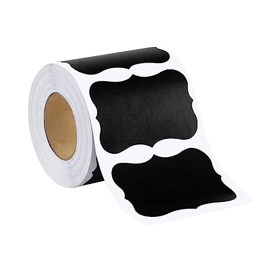 150 Stück kleine Kreidetafel-Aufkleber, große Tafel-Aufkleber, schwarze Kreide-Aufkleber, Etiketten, Lebensmittelbehälter-Aufkleber, Aufbewahrungsbehälter-Etiketten 150 Stück kleine Kreidetafel-Aufkleber, große Tafel-Aufkleber, schwarze Kreide-Aufkleber, Etiketten, Lebensmittelbehälter-Aufkleber, Aufbewahrungsbehälter-Etiketten von JIHUOO