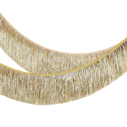 20 cm x 2 m schillernde Lametta-Fransengirlande, holografische Folie, Quaste, Girlande, Wandbehang, Fransenbanner, metallischer Fransenvorhang, glänzender Hintergrund, Party-Luftschlangen 20 cm x 2 m schillernde Lametta-Fransengirlande, holografische Folie, Quaste, Girlande, Wandbehang, Fransenbanner, metallischer Fransenvorhang, glänzender Hintergrund, Party-Luftschlangen von JIHUOO