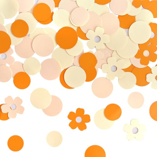 200 Stück Gänseblümchen-Blumen-Papier-Konfetti, gepunktet, Tischkonfetti, Sonnenblume, Babyparty, Tische, Streutische, Blumen, kleine runde Papierkonfetti, Boho, Blumen-Tischstreuung für Hochzeit 200 Stück Gänseblümchen-Blumen-Papier-Konfetti, gepunktet, Tischkonfetti, Sonnenblume, Babyparty, Tische, Streutische, Blumen, kleine runde Papierkonfetti, Boho, Blumen-Tischstreuung für Hochzeit von JIHUOO