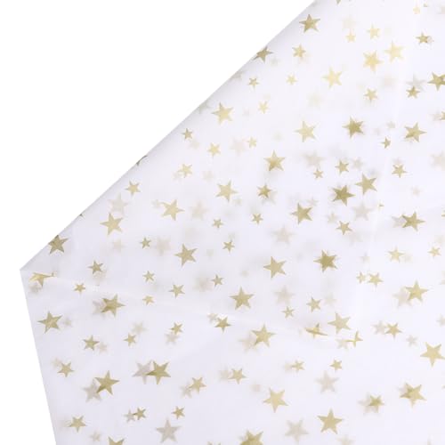 30 Blatt 50 x 70 cm Gold Stern Seidenpapier Bögen Geschenkpapier Seidenpapier Gold und Weiß Verpackungspapier Weihnachten Geschenktüte Geschenkpapier Blätter Sterne für Geburtstag Jäten Urlaub 30 Blatt 50 x 70 cm Gold Stern Seidenpapier Bögen Geschenkpapier Seidenpapier Gold und Weiß Verpackungspapier Weihnachten Geschenktüte Geschenkpapier Blätter Sterne für Geburtstag Jäten Urlaub von JIHUOO
