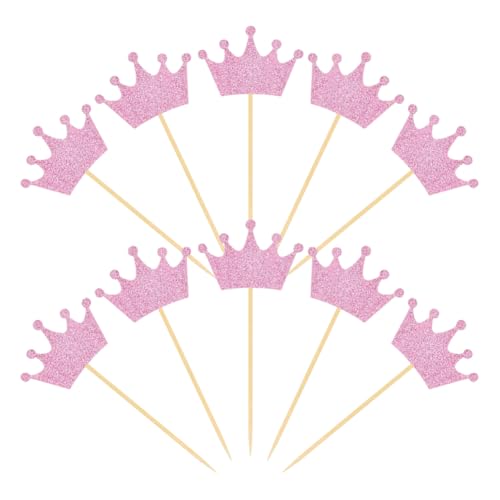 30 Stück Glitzerkrone Cupcake Topper Krone Kuchen Picks Hochzeit Dusche Cupcake Dessert Picks Geburtstag Cupcake Zahnstocher Party Kuchen Dekorationen Rosa 30 Stück Glitzerkrone Cupcake Topper Krone Kuchen Picks Hochzeit Dusche Cupcake Dessert Picks Geburtstag Cupcake Zahnstocher Party Kuchen Dekorationen Rosa von JIHUOO