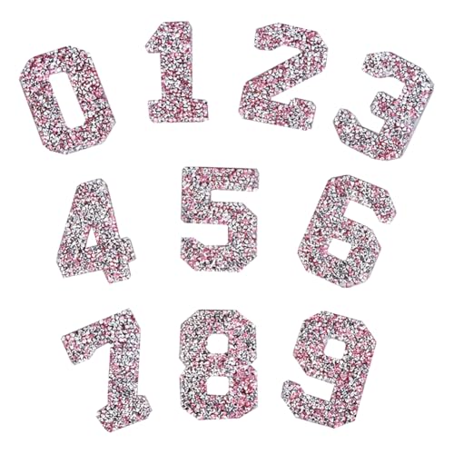 JIHUOO 10 Stück 6 cm Strass Zahlen Patches Kleine Kristall Eisen auf Zahlen Hut Dekorieren Zahlen Applikationen Nähen auf Stoff Patches Glitzer Dekorative Patch Verzierungen für Kleidung Handtasche JIHUOO 10 Stück 6 cm Strass Zahlen Patches Kleine Kristall Eisen auf Zahlen Hut Dekorieren Zahlen Applikationen Nähen auf Stoff Patches Glitzer Dekorative Patch Verzierungen für Kleidung Handtasche von JIHUOO