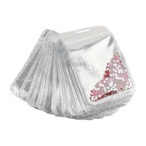 JIHUOO 100 Stück Diamant-Kunstperlen Aufbewahrungsbeutel Kleine Druckverschlussbeutel Edelstein Organizer Tasche Wiederverschließbare Schmuckbeutel Ohrringhalter Organizer Beutel Schmuck Ohrringe JIHUOO 100 Stück Diamant-Kunstperlen Aufbewahrungsbeutel Kleine Druckverschlussbeutel Edelstein Organizer Tasche Wiederverschließbare Schmuckbeutel Ohrringhalter Organizer Beutel Schmuck Ohrringe von JIHUOO