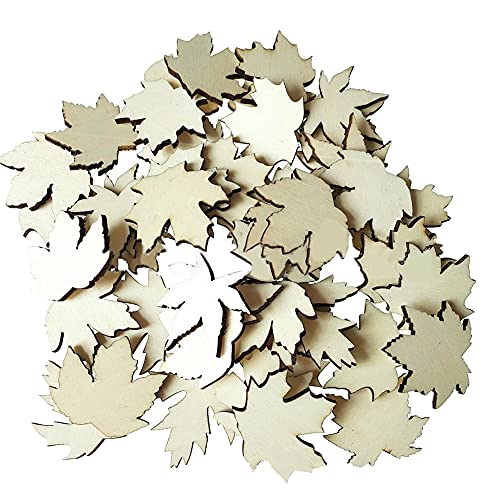 JIHUOO 100 Stück Holz Ahornblatt Naturholzscheiben Streudeko Holz Blätter Deko Holzstücke Holzscheiben Holzdeko für Basteln Handwerk JIHUOO 100 Stück Holz Ahornblatt Naturholzscheiben Streudeko Holz Blätter Deko Holzstücke Holzscheiben Holzdeko für Basteln Handwerk von JIHUOO