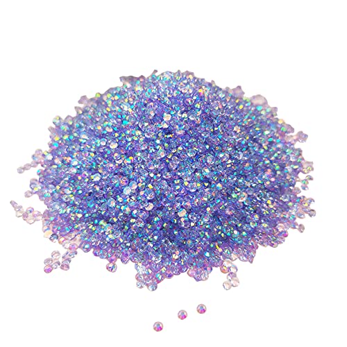 JIHUOO 10000 Stücke Harz Nägel Strasssteine Glitzersteine Schmucksteine Nagel Steine Strass für Kleidung Schuhe Taschen Violett JIHUOO 10000 Stücke Harz Nägel Strasssteine Glitzersteine Schmucksteine Nagel Steine Strass für Kleidung Schuhe Taschen Violett von JIHUOO