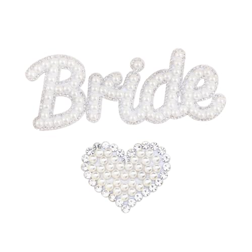 JIHUOO 2 Stück Perlen Braut Bügelbilder Strass Herz Applikation Flicken Glitzer Hut Dekorieren Flicken Bling Dekorative Patch Braut Kleidung Verzierungen für Hemden Schuhe Taschen JIHUOO 2 Stück Perlen Braut Bügelbilder Strass Herz Applikation Flicken Glitzer Hut Dekorieren Flicken Bling Dekorative Patch Braut Kleidung Verzierungen für Hemden Schuhe Taschen von JIHUOO