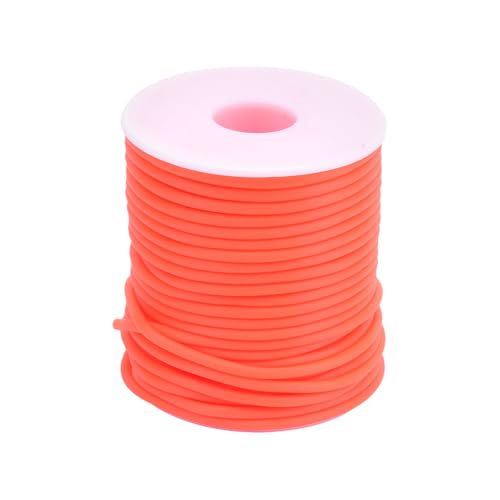 JIHUOO Gummiseil, 2 mm x 50 m, Orange JIHUOO Gummiseil, 2 mm x 50 m, Orange von JIHUOO
