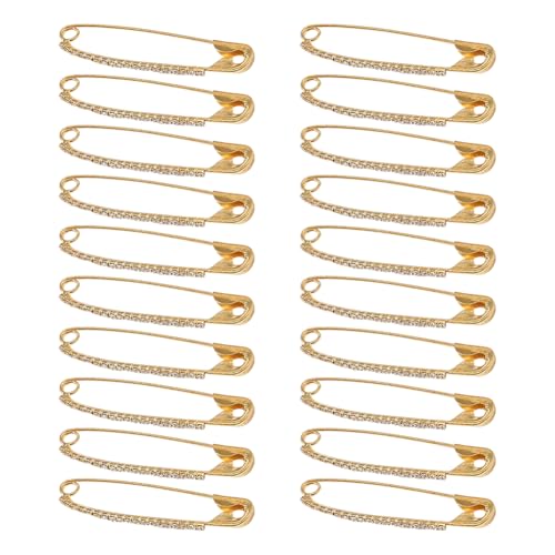 JIHUOO 20 Stück kleine Strass-Sicherheitsnadeln, Kristall-Strass-Brosche, Anstecknadeln, Pullover, Schal, Sicherheitsnadeln, modische Schal-Clips, elegante Kleidung, Sicherheitsnadeln, Hose, JIHUOO 20 Stück kleine Strass-Sicherheitsnadeln, Kristall-Strass-Brosche, Anstecknadeln, Pullover, Schal, Sicherheitsnadeln, modische Schal-Clips, elegante Kleidung, Sicherheitsnadeln, Hose, von JIHUOO