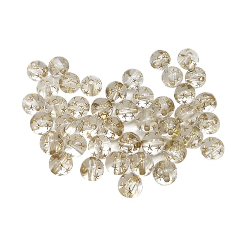 JIHUOO 200 Stück 8 mm goldene Sternperlen, runde Perlen, klare Acrylperlen, glänzende Kristallperlen, klobige Perlen, transparente Bastelperlen, Kunststoff-Schmuckherstellung, Perlen für Halsketten, JIHUOO 200 Stück 8 mm goldene Sternperlen, runde Perlen, klare Acrylperlen, glänzende Kristallperlen, klobige Perlen, transparente Bastelperlen, Kunststoff-Schmuckherstellung, Perlen für Halsketten, von JIHUOO