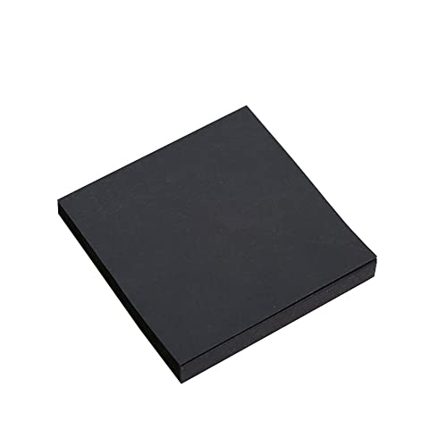 JIHUOO 300 Blatt 3 x 3 Zoll Haftnotizen Selbstklebende Notizzettel Haftnotizzettel Klebezettel Sticky Notes Notizblöcke für Büro Haus Schwarz JIHUOO 300 Blatt 3 x 3 Zoll Haftnotizen Selbstklebende Notizzettel Haftnotizzettel Klebezettel Sticky Notes Notizblöcke für Büro Haus Schwarz von JIHUOO