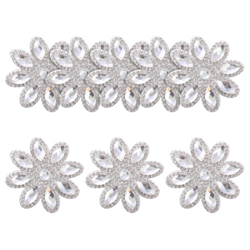 JIHUOO 8 Stück Strass-Blumen-Patches mit Perlen und Strassapplikationen zum Aufbügeln, Kristall-Patches für Kleider, Verzierung, Glitzer, Rucksack, Kleidung, Reparaturflicken JIHUOO 8 Stück Strass-Blumen-Patches mit Perlen und Strassapplikationen zum Aufbügeln, Kristall-Patches für Kleider, Verzierung, Glitzer, Rucksack, Kleidung, Reparaturflicken von JIHUOO
