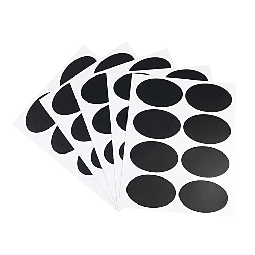 JIHUOO 96 Stück Tafel-Aufkleber Tafelaufkleber zum Beschriften Oval Tafeletiketten Tafelfolie Etiketten Selbstklebend Küchen Klebeetiketten für Gewürzgläser Marmelade JIHUOO 96 Stück Tafel-Aufkleber Tafelaufkleber zum Beschriften Oval Tafeletiketten Tafelfolie Etiketten Selbstklebend Küchen Klebeetiketten für Gewürzgläser Marmelade von JIHUOO