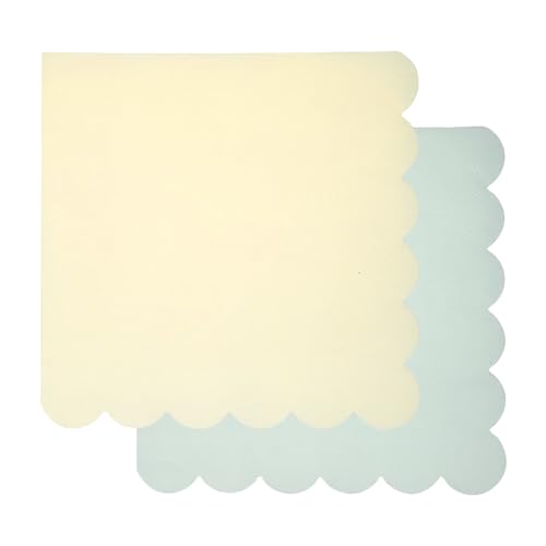 JIHUOO Cocktail-Servietten, 33 x 33 cm, gewellter Rand, pastellfarbene Getränkeservietten, Abendessen, Tischservietten, dicke Papierservietten, Hochzeit, Geburtstag, Grün und Gelb, 32 Stück JIHUOO Cocktail-Servietten, 33 x 33 cm, gewellter Rand, pastellfarbene Getränkeservietten, Abendessen, Tischservietten, dicke Papierservietten, Hochzeit, Geburtstag, Grün und Gelb, 32 Stück von JIHUOO