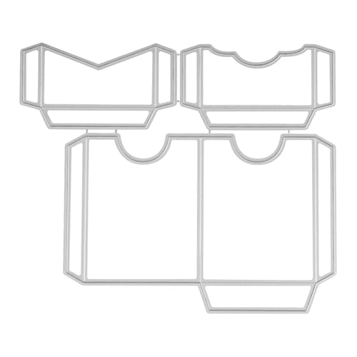 JIHUOO Metall-Stanzformen für Geschenkkarten, Kartenherstellung, vorgestanzt, Buchtasche, Stanzformen, Scrapbooking, Papierstanzformen, dekorative Prägeschablonen, Schablonen für Hochzeit, Geburtstag JIHUOO Metall-Stanzformen für Geschenkkarten, Kartenherstellung, vorgestanzt, Buchtasche, Stanzformen, Scrapbooking, Papierstanzformen, dekorative Prägeschablonen, Schablonen für Hochzeit, Geburtstag von JIHUOO
