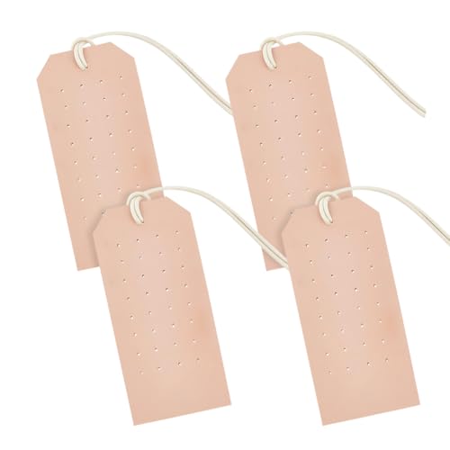 JIHUOO Tragbarer Reise-Ohrringhalter aus PU-Leder, für Ohrringe, Aufbewahrungskarten, kleine Ohrringe, Leder, Schmuck, Displaykarten, Ohrstecker, Organizer, hängende Schmuck-Displays, Rosa, 4 Stück JIHUOO Tragbarer Reise-Ohrringhalter aus PU-Leder, für Ohrringe, Aufbewahrungskarten, kleine Ohrringe, Leder, Schmuck, Displaykarten, Ohrstecker, Organizer, hängende Schmuck-Displays, Rosa, 4 Stück von JIHUOO
